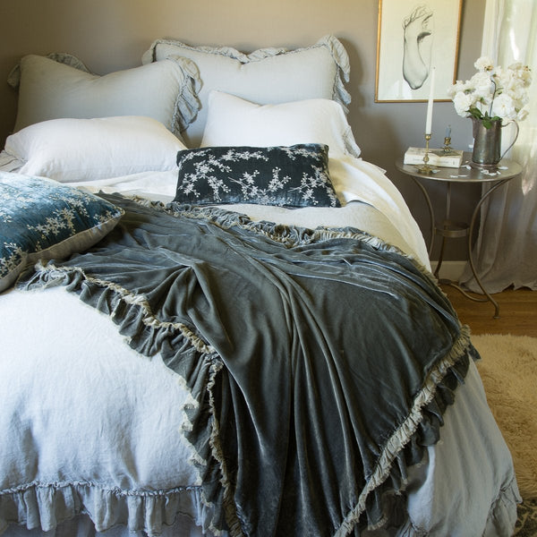 Linen Whisper King Sham - Moonlight main image 1