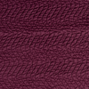 Cirillo Blanket | Fig | A close up of quilted cotton sateen fabric in fig, a richly saturated purple-garnet.