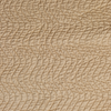 Cirillo Coverlet | Honeycomb | A close up of quilted cotton sateen fabric in honeycomb, a warm golden tone.