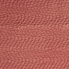 Cirillo Swatch | Poppy | A close up of quilted cotton sateen fabric in poppy, a warm coral pink.