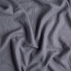 Linen Twin Duvet Cover | French Lavender | a close up of linen fabric in french lavender, a neutral violet tone.
