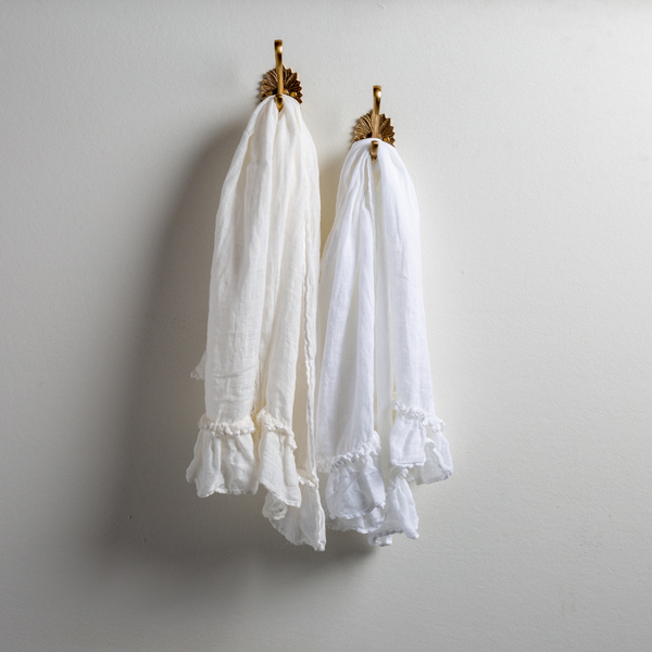 Linen Whisper Guest Towel - Pearl