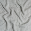 Linen Whisper Pillowcase (Single) | Mineral | A close up of linen whisper fabric in mineral, a soothing seafoam blue with subtle grey-green undertones.