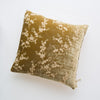Lynette Throw Pillow | Honeycomb | pillow against a plain background - overhead view.