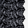 Allora Lace Pillowcase (Single) | Corvino | a close up of cotton all-over lace with a scalloped edge.