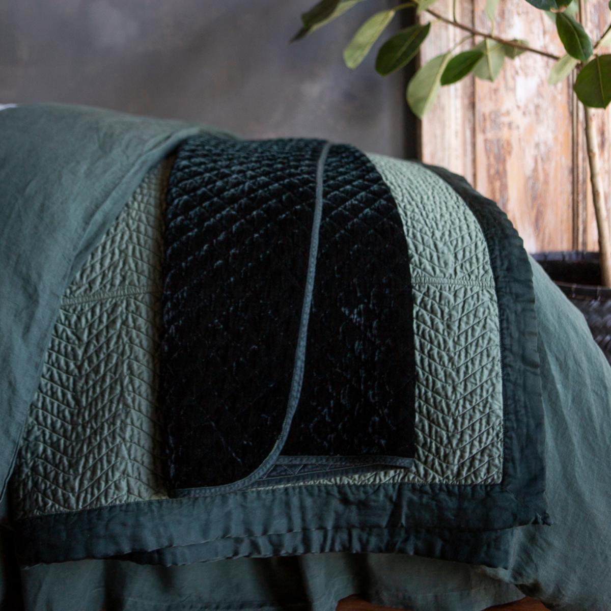 Cotton velvet throw blanket hotsell