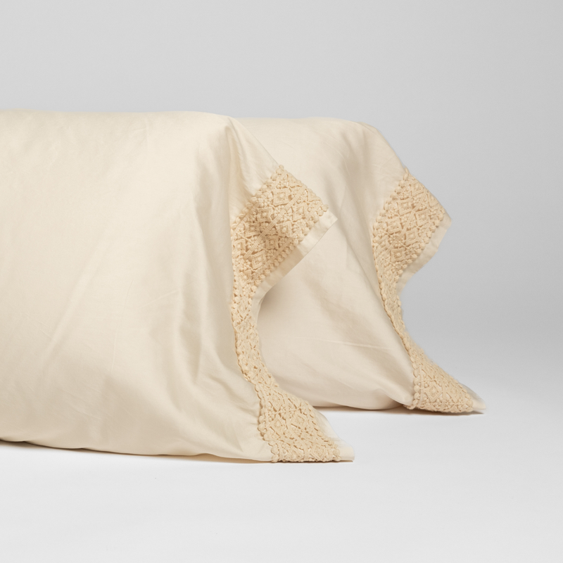 Bria Pillowcase (Single) | Natural