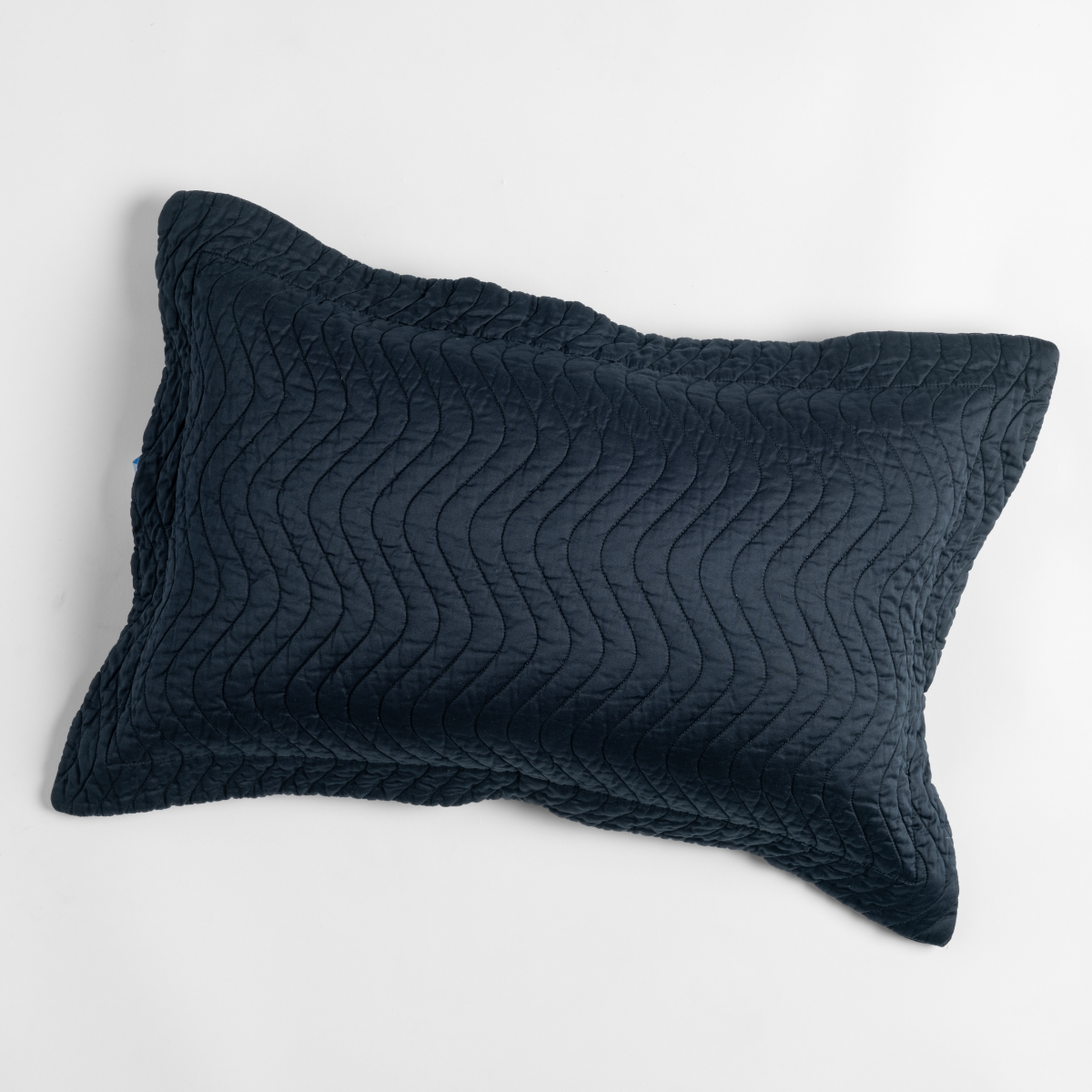 Slate | an overhead shot of a cirillo throw pillow against a white background.