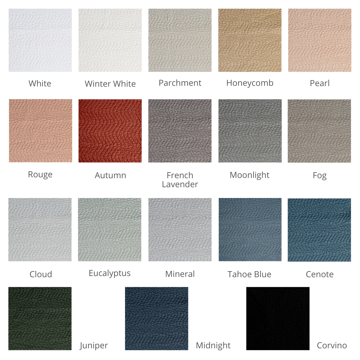 Cirillo Sham | A grid of quilted cotton sateen fabric shown in our current colorway palette.