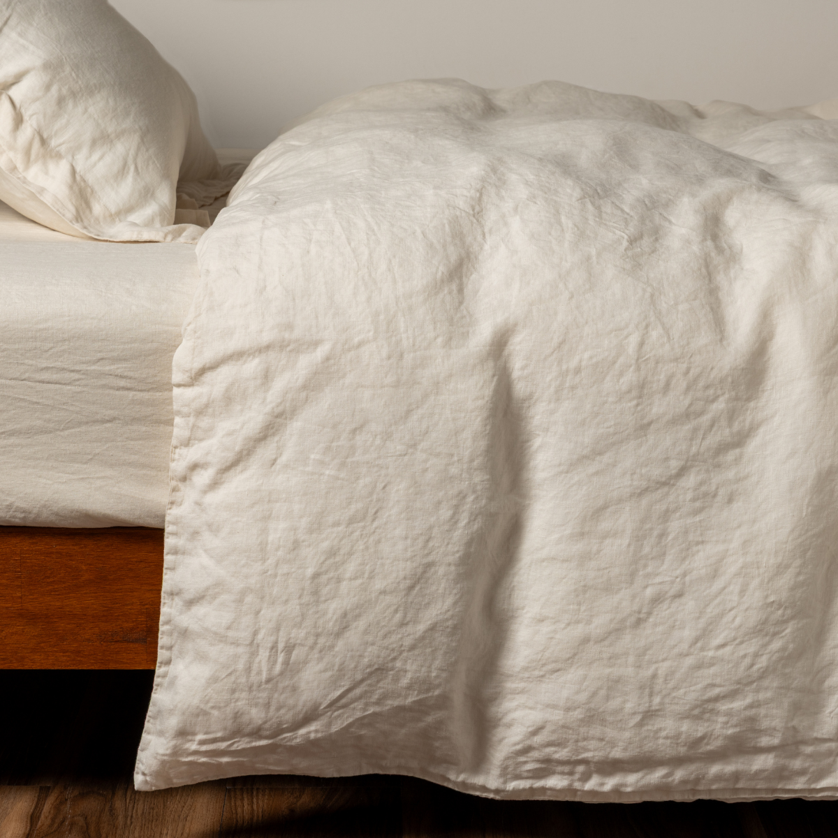 Linen Twin Duvet Cover | Natural