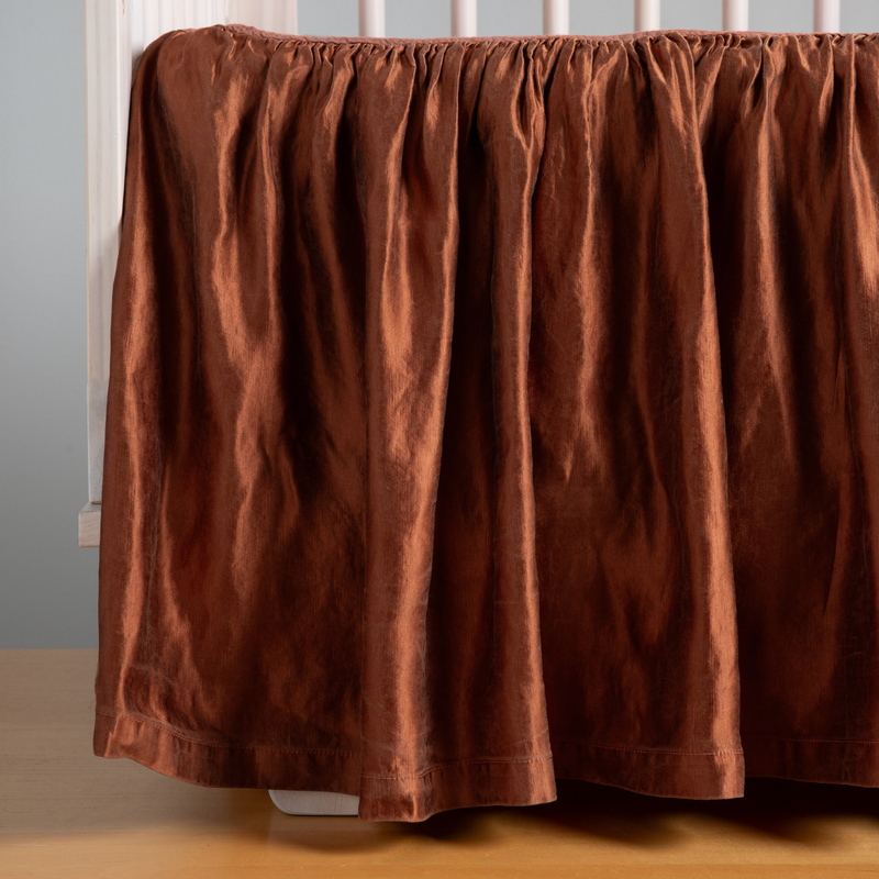Paloma Crib Skirt – Bella Notte Linens