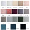 Adele Blanket | a grid of showing all current colorways for the adele fabric.