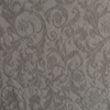 Adele Twin Coverlet | Fog | A close up of Adele fabric in fog, a neutral-warm, soft mid-tone grey.