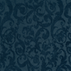 Adele Throw Pillow | Midnight | A close up of Adele fabric in midnight, a rich indigo tone.