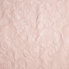 Adele Throw Pillow | Pearl | A close up of Adele fabric in pearl, a nude-like, soft rose pink tone.