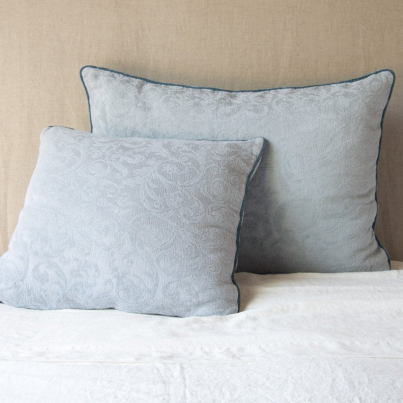 Dusty blue pillow shams sale