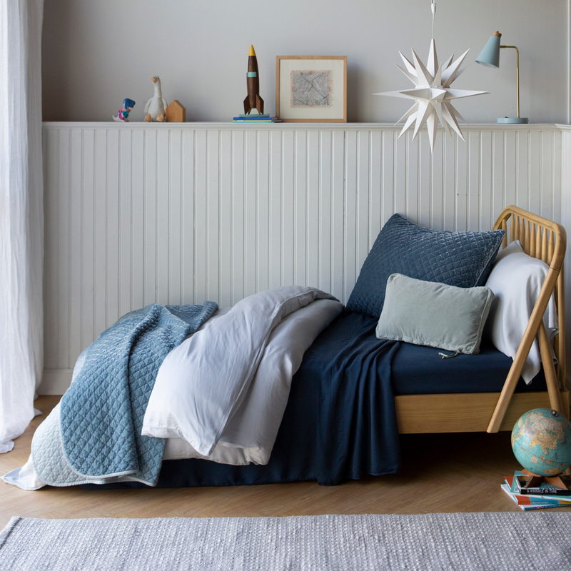 Madera Luxe Twin Flat Sheet Bella Notte Linens