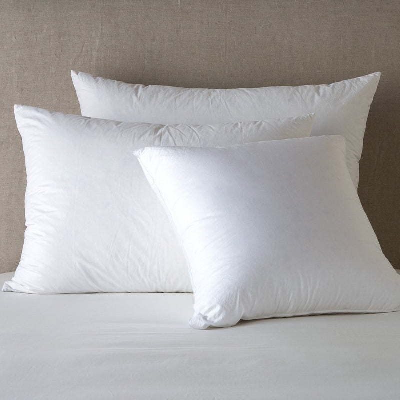 Divine Down Pillow and Sham Insert – Bella Notte Linens