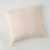 Ines Throw Pillow | Pearl | pillow on a white background - overhead view.