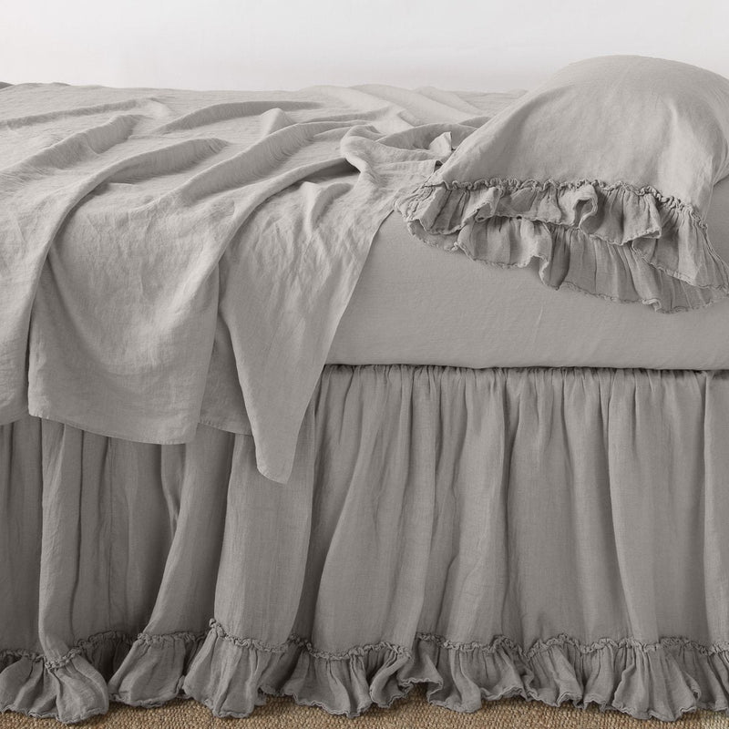 Linen Whisper Bed Skirt – Bella Notte Linens