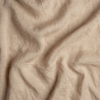 Linen Whisper Crib Skirt | Honeycomb | A close up of linen whisper fabric in honeycomb, a warm golden tone.