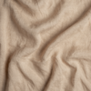 Linen Whisper Yardage | Honeycomb | A close up of linen whisper fabric in honeycomb, a warm golden tone.