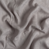 Linen Whisper Yardage | Moonlight | A close up of linen whisper fabric in moonlight, a saturated, cool, mid-dark grey tone.