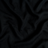 Linen Crib Sheet | Corvino | A close up of linen fabric in Corvino, a black tone.