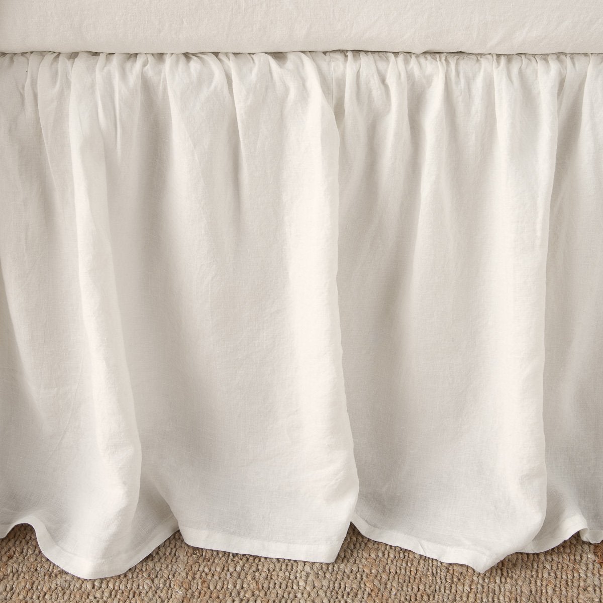 Linen Bed Skirt Bella Notte Linens