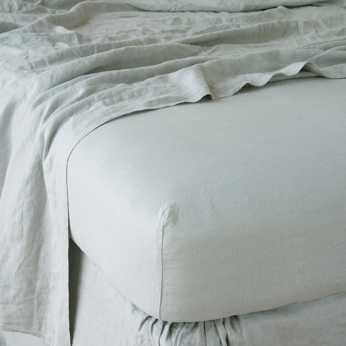 Linen Twin Fitted Sheets – Bella Notte Linens