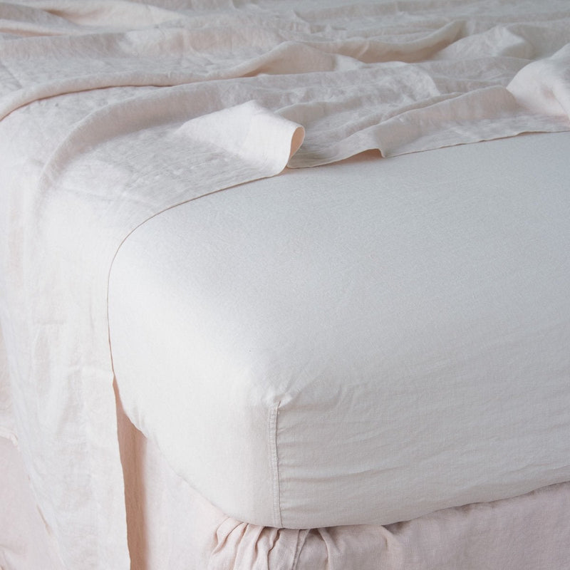 Linen Twin Fitted Sheets – Bella Notte Linens