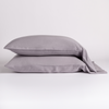 Madera Luxe Standard Pillowcase (Single) | French Lavender | pair of tencel™ pillowcases stacked neatly and shot on a white background.