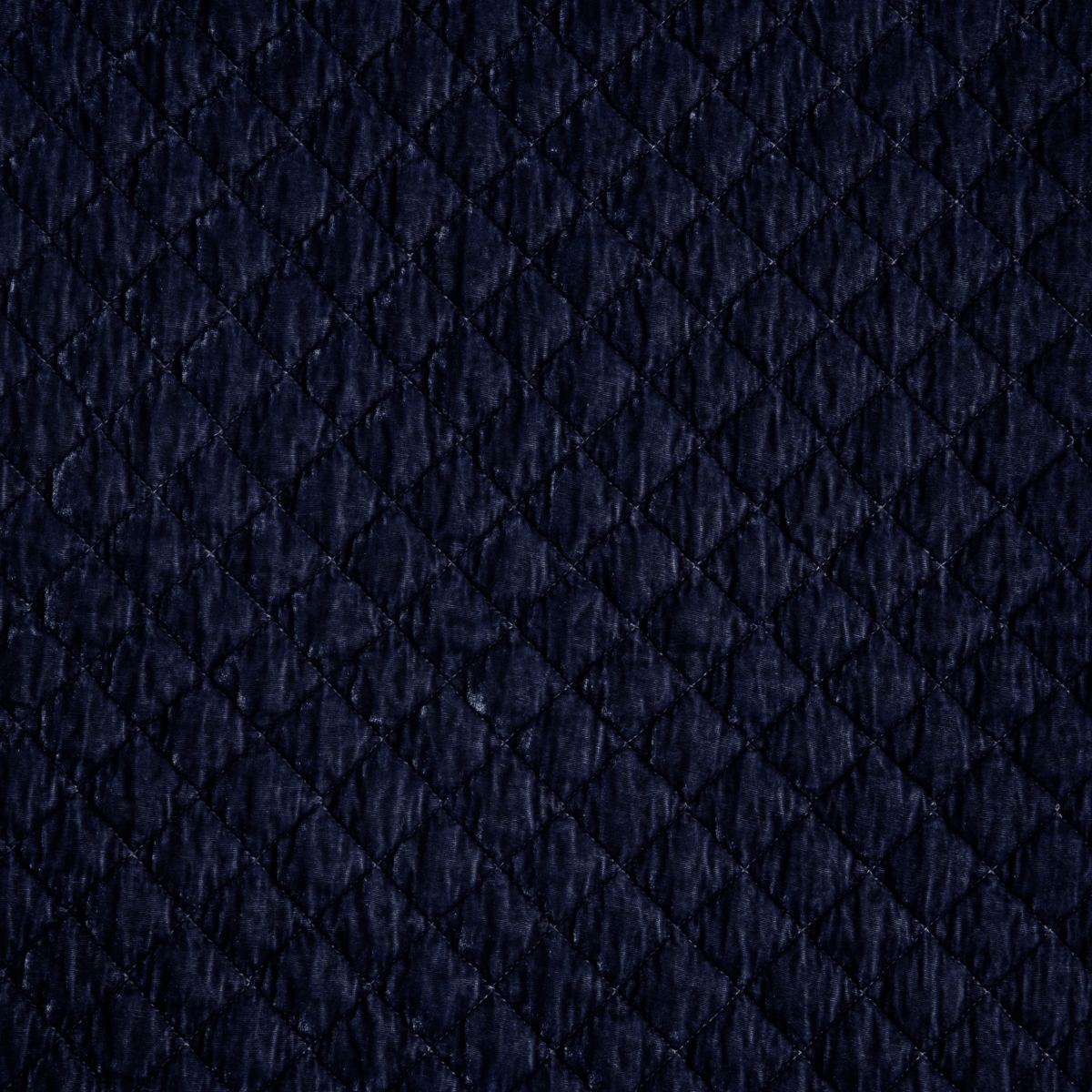 Silk Velvet Quilted Swatch Card | French Lavender | a close up of quilted silk velvet fabric in french lavender, a neutral violet tone.