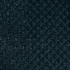 Silk Velvet Quilted Coverlet | Mineral | A close up of quilted silk velvet fabric in mineral, a soothing seafoam blue with subtle grey-green undertones.
