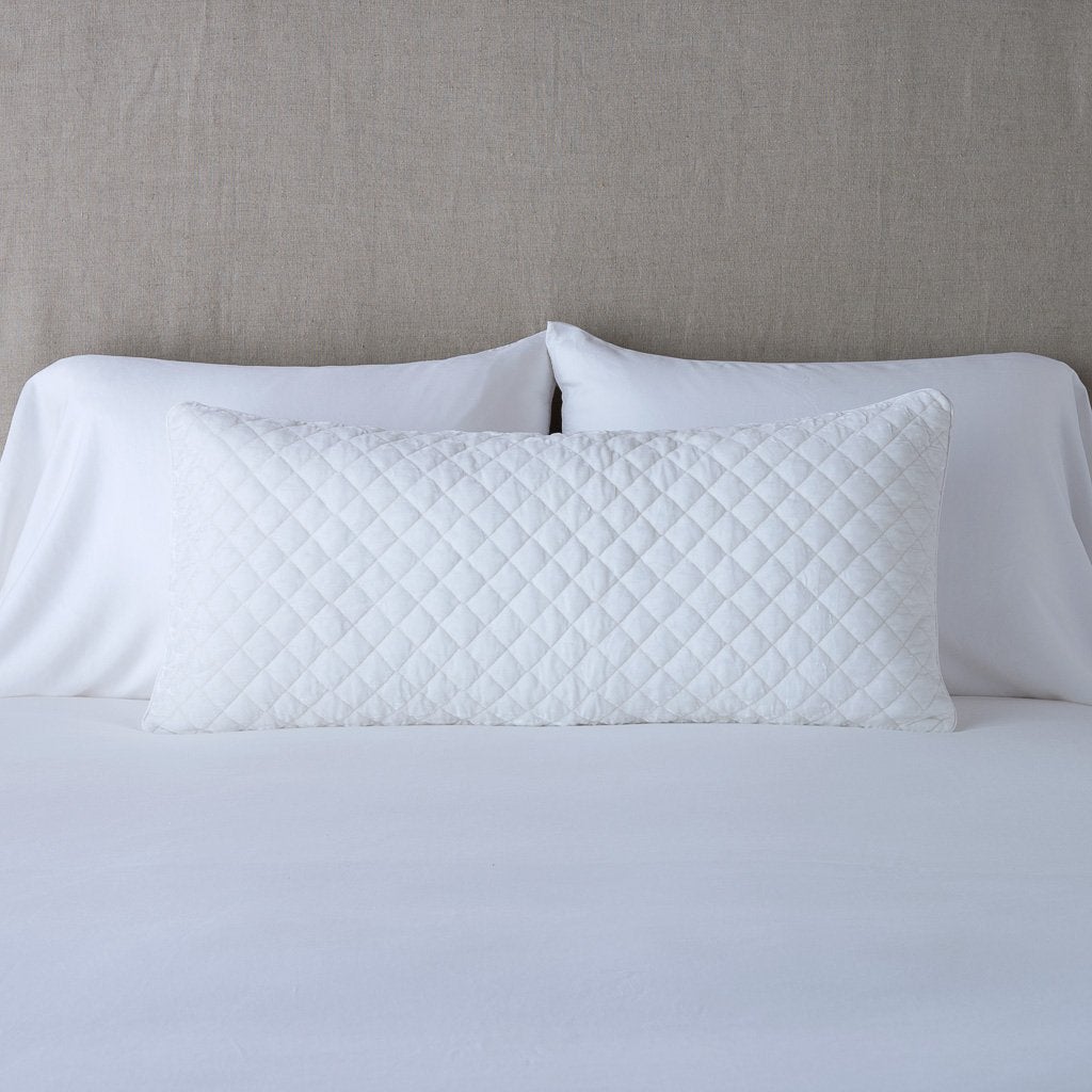 Silk on sale lumbar pillow