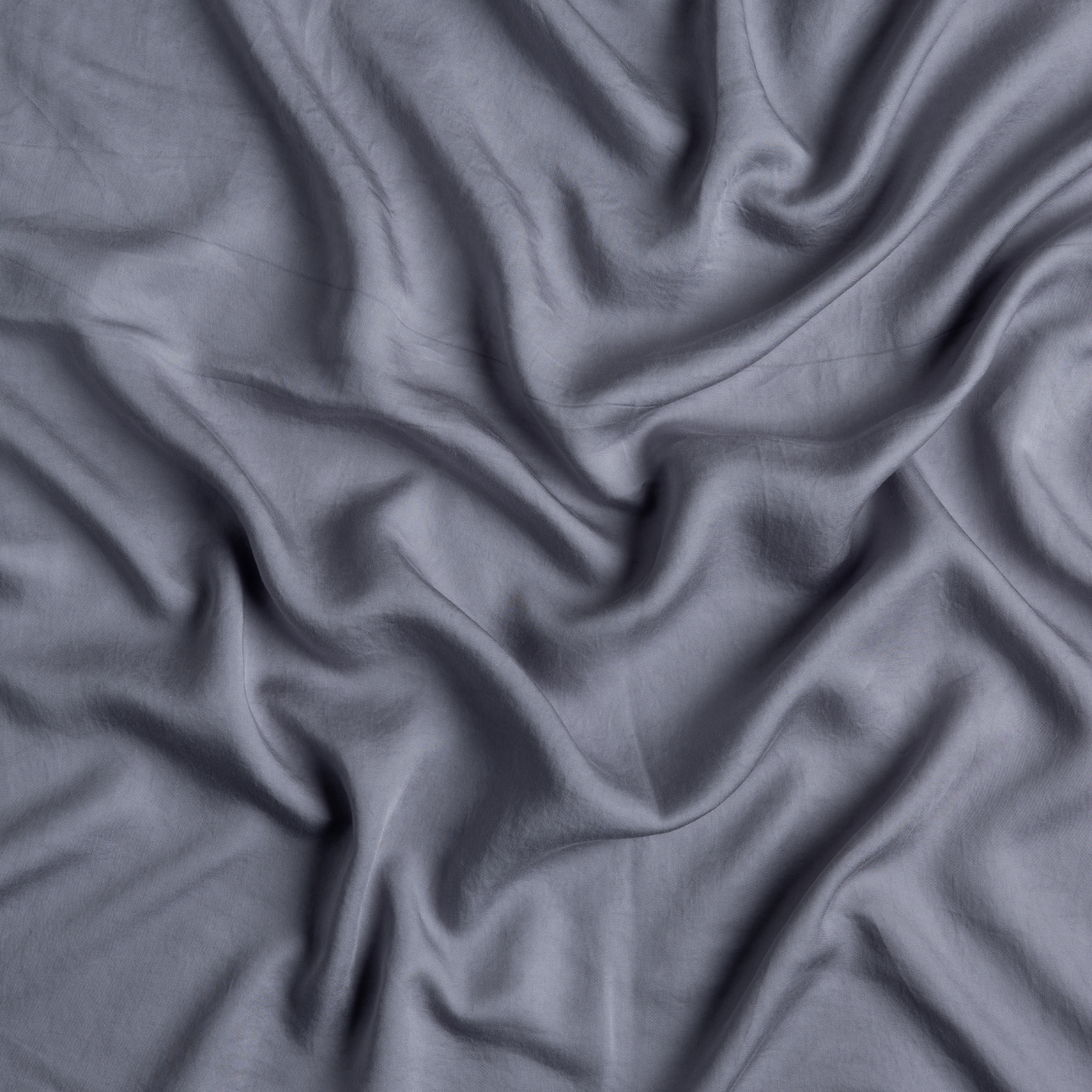 Tencel™ Swatch Card | French Lavender | a close up of tencel™ fabric in french lavender, a neutral violet tone.