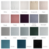 Madera Luxe Fitted Sheet | a grid of tencel™ in available colorways.