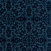 Vienna Yardage | Midnight | A close up of cotton chenille fabric in midnight, a rich indigo tone.