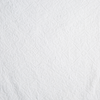 Vienna Sham | White | A close up of cotton chenille fabric in classic white.